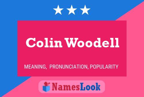 Colin Woodell Naam Poster