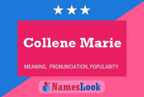 Collene Marie Naam Poster