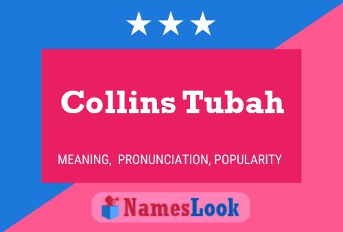 Collins Tubah Naam Poster