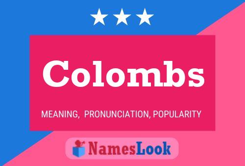 Colombs Naam Poster