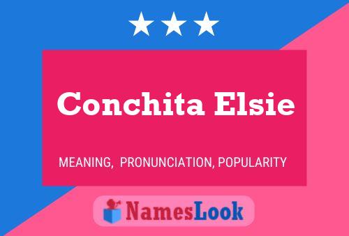 Conchita Elsie Naam Poster