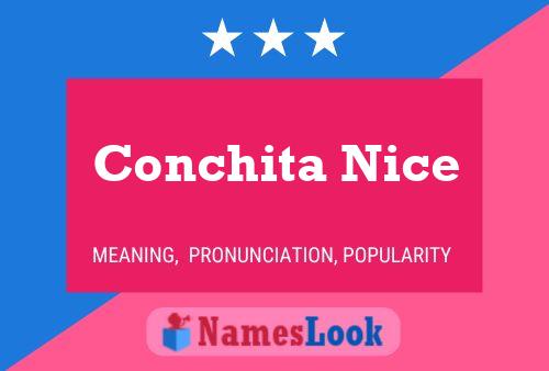 Conchita Nice Naam Poster