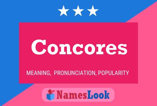 Concores Naam Poster