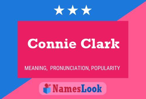 Connie Clark Naam Poster