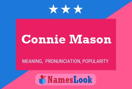 Connie Mason Naam Poster