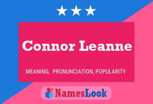 Connor Leanne Naam Poster