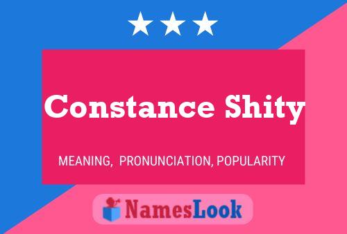 Constance Shity Naam Poster