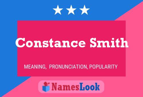 Constance Smith Naam Poster