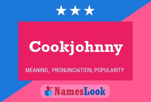 Cookjohnny Naam Poster