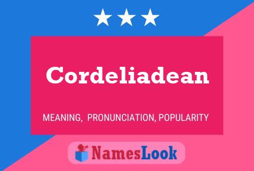 Cordeliadean Naam Poster