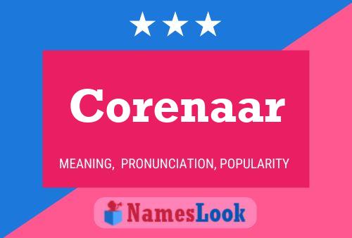 Corenaar Naam Poster