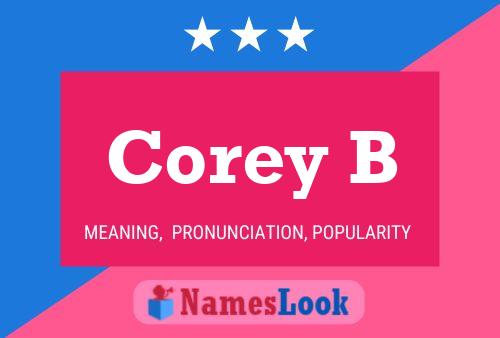 Corey B Naam Poster