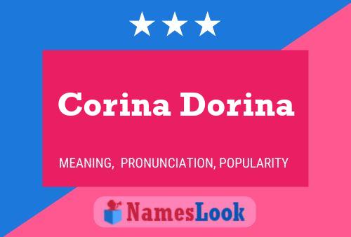 Corina Dorina Naam Poster