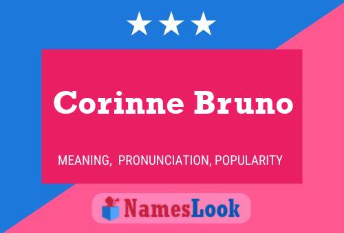 Corinne Bruno Naam Poster