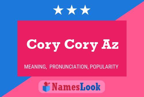 Cory Cory Az Naam Poster