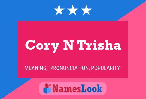 Cory N Trisha Naam Poster