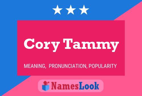 Cory Tammy Naam Poster