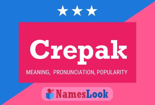 Crepak Naam Poster