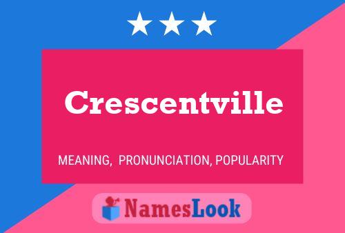 Crescentville Naam Poster