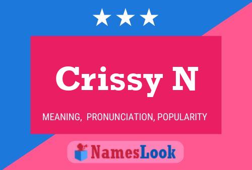 Crissy N Naam Poster