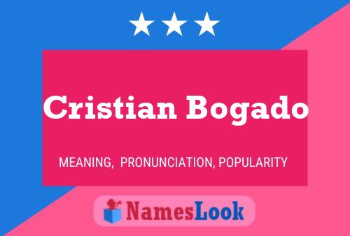 Cristian Bogado Naam Poster