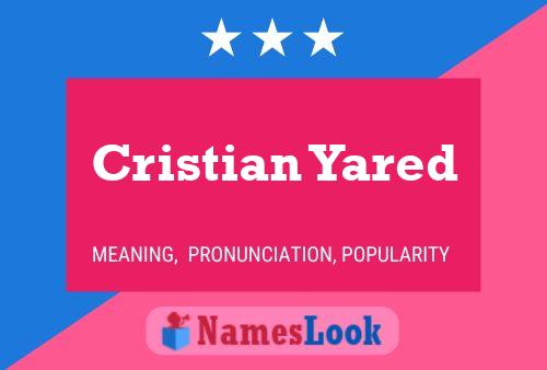 Cristian Yared Naam Poster