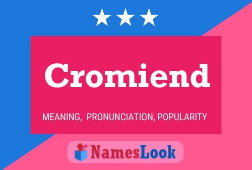 Cromiend Naam Poster