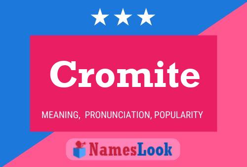 Cromite Naam Poster