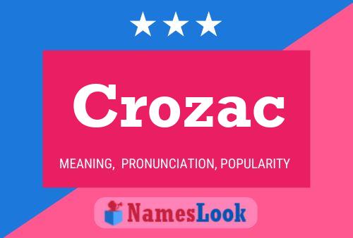 Crozac Naam Poster