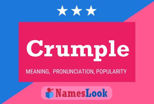 Crumple Naam Poster