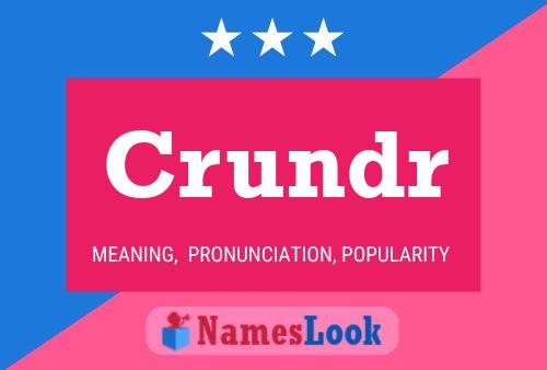 Crundr Naam Poster