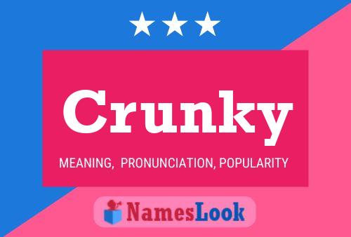 Crunky Naam Poster