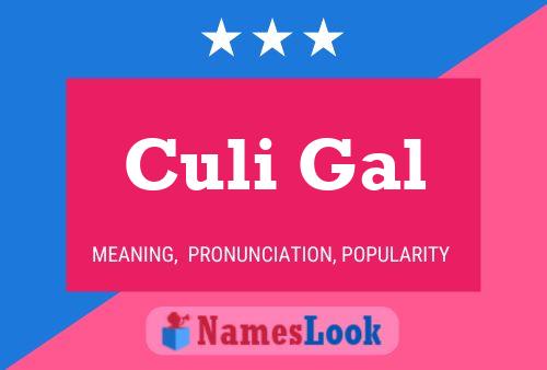 Culi Gal Naam Poster