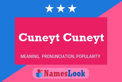 Cuneyt Cuneyt Naam Poster