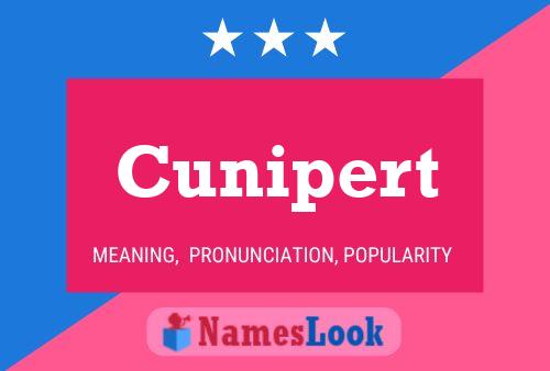 Cunipert Naam Poster