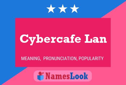 Cybercafe Lan Naam Poster