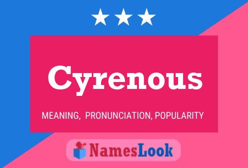 Cyrenous Naam Poster