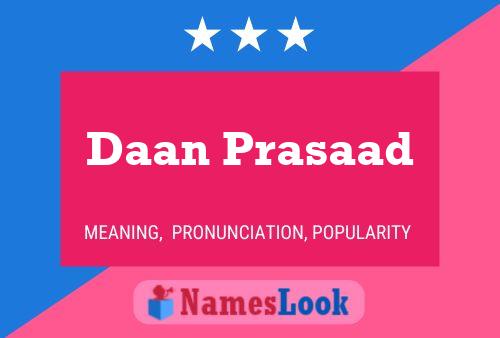 Daan Prasaad Naam Poster