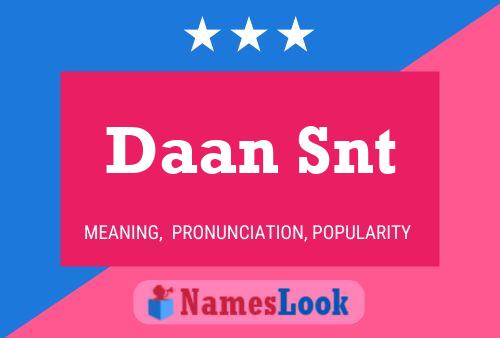 Daan Snt Naam Poster