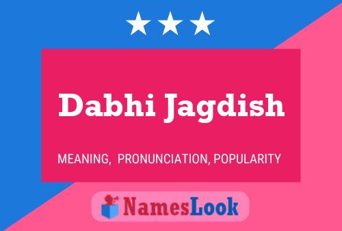 Dabhi Jagdish Naam Poster