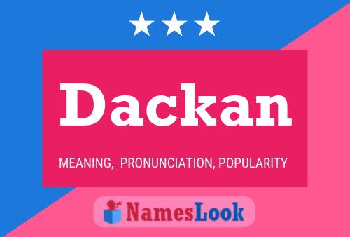 Dackan Naam Poster