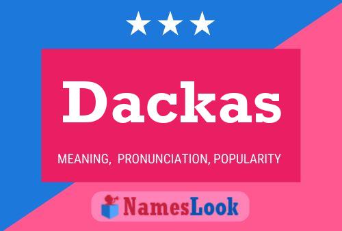 Dackas Naam Poster