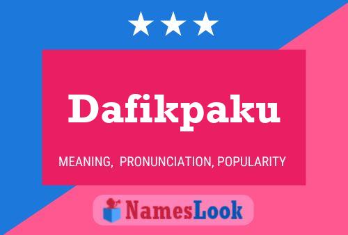 Dafikpaku Naam Poster