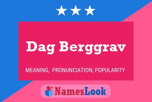 Dag Berggrav Naam Poster