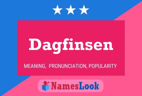 Dagfinsen Naam Poster