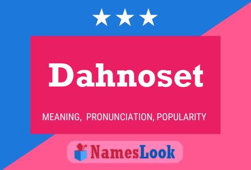 Dahnoset Naam Poster