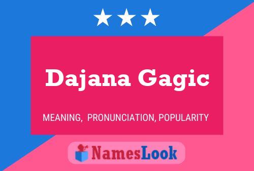 Dajana Gagic Naam Poster