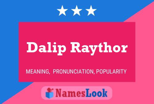 Dalip Raythor Naam Poster