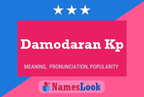 Damodaran Kp Naam Poster