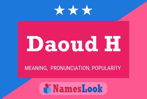 Daoud H Naam Poster